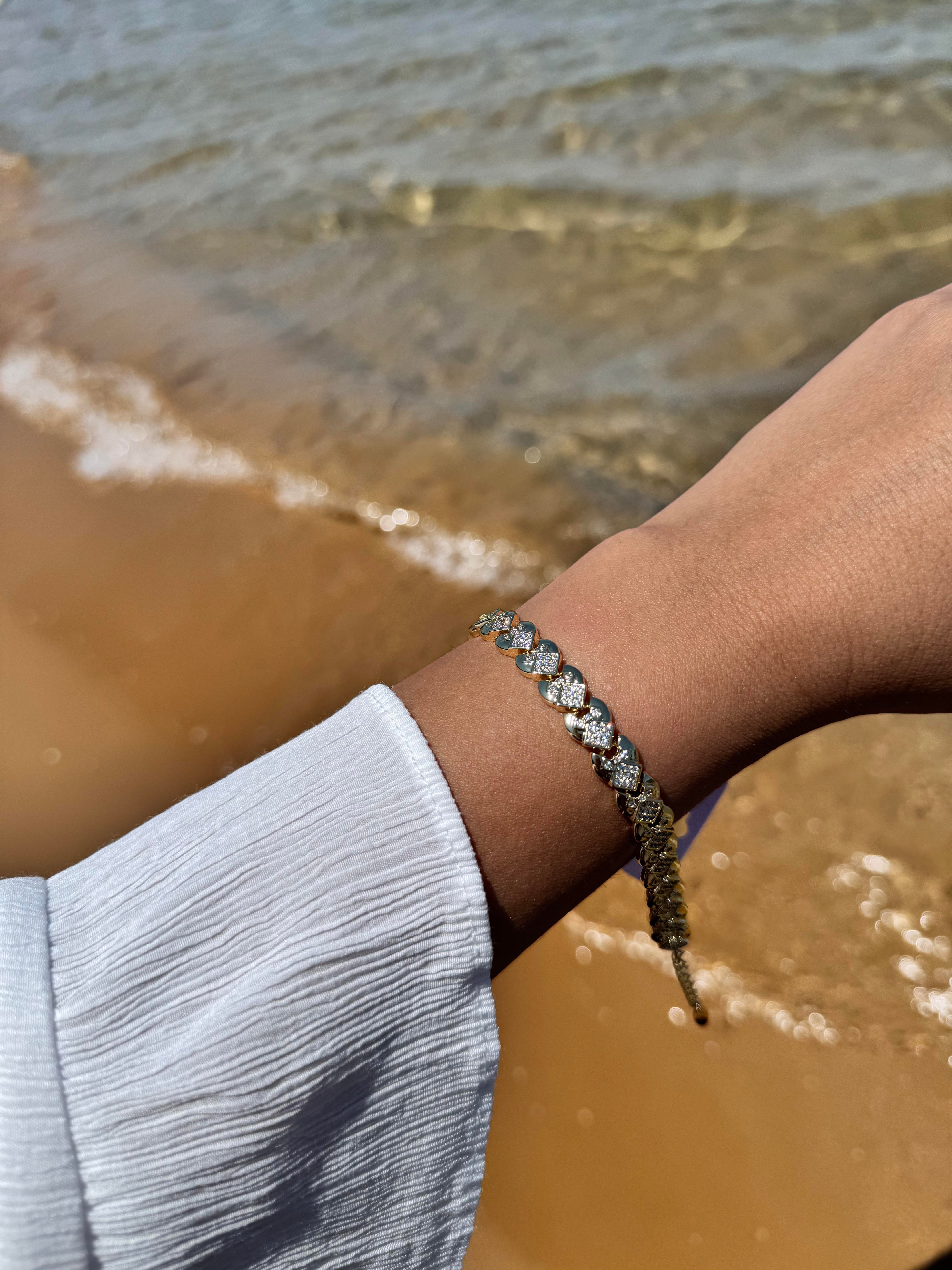 14k Özel seri vip Bileklik 243