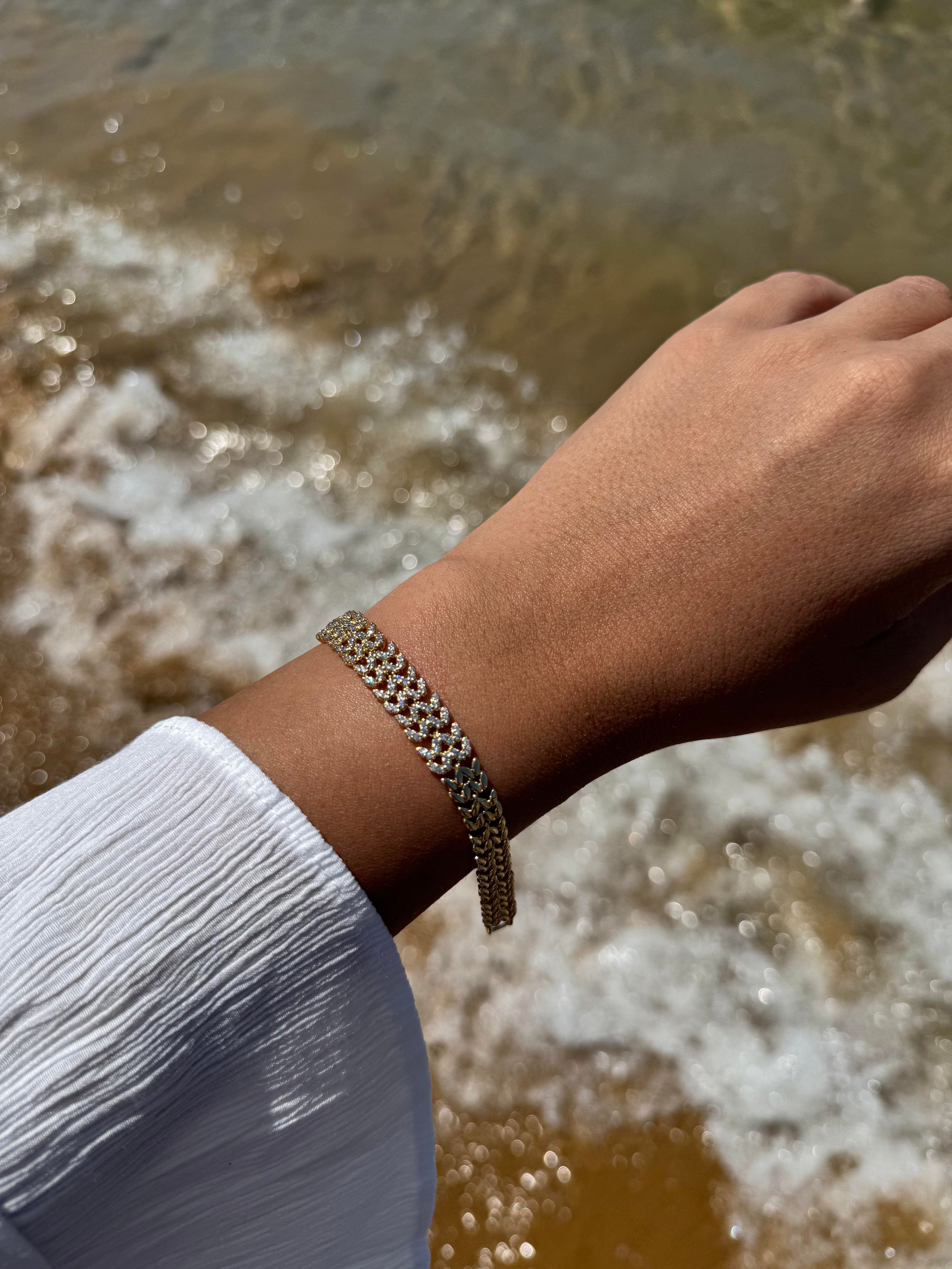 14k Özel seri vip Bileklik 250