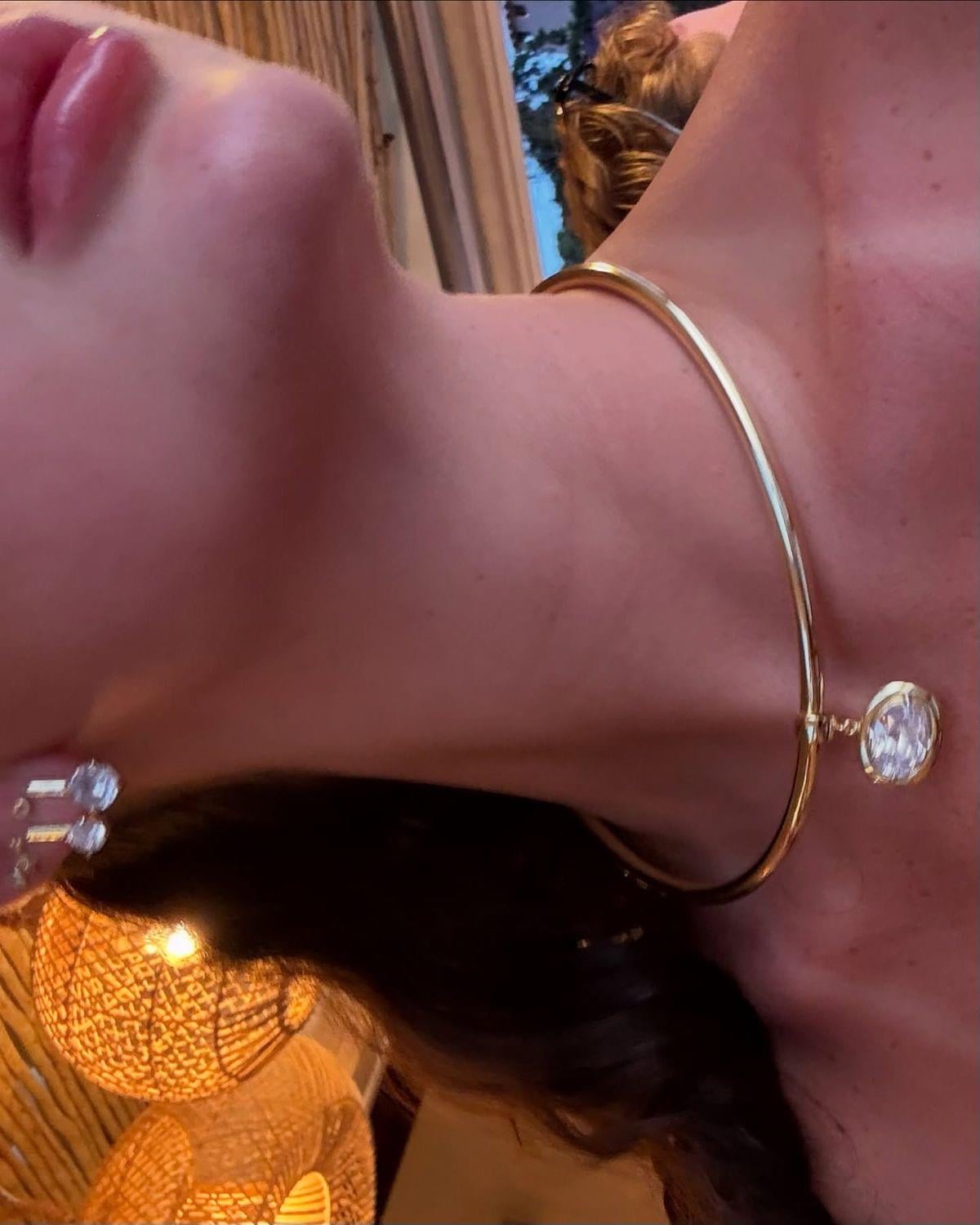 Hailey taşlı yeni Kolye