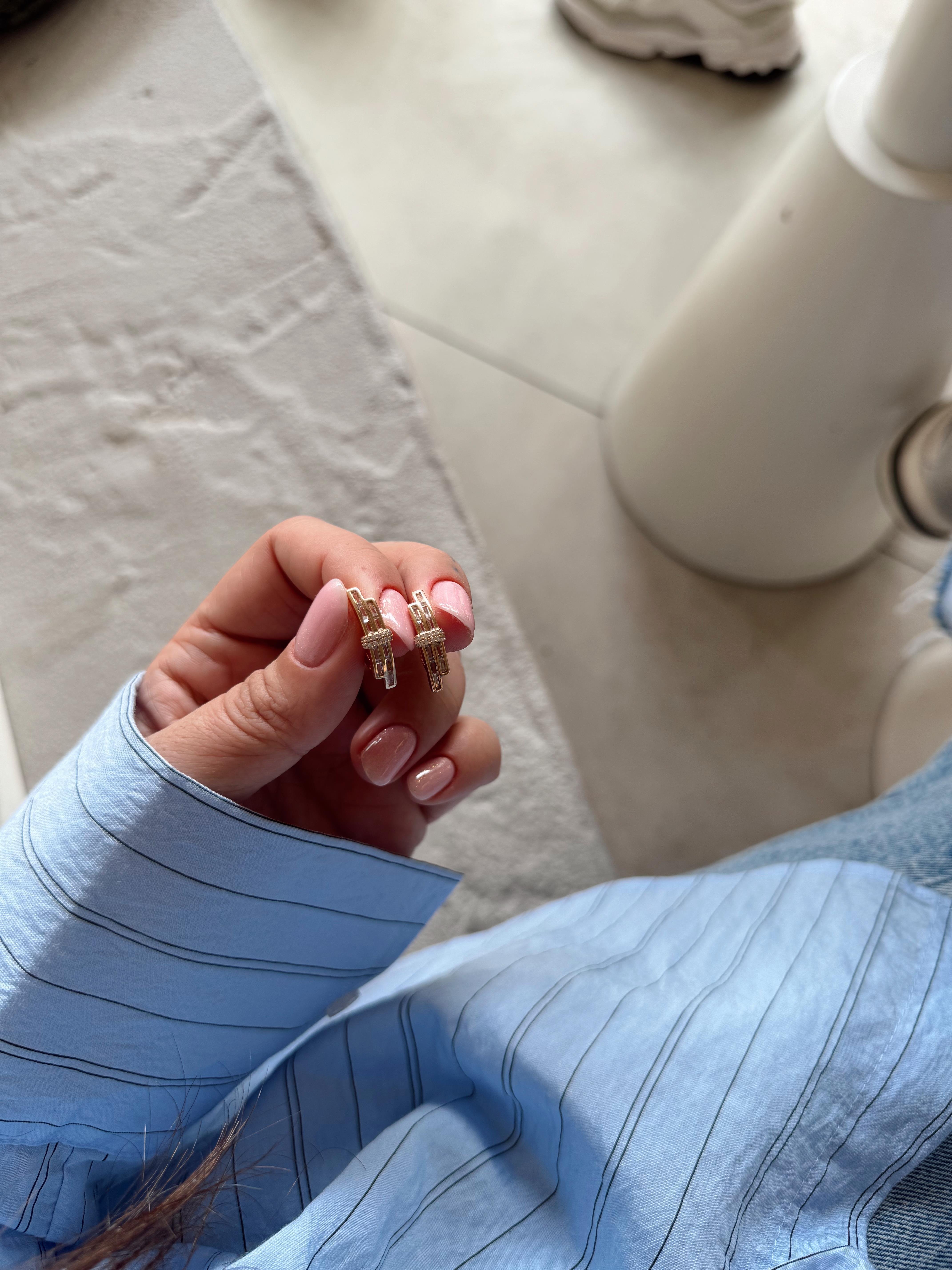 New Shinig Star Collection VİP Küpe 156