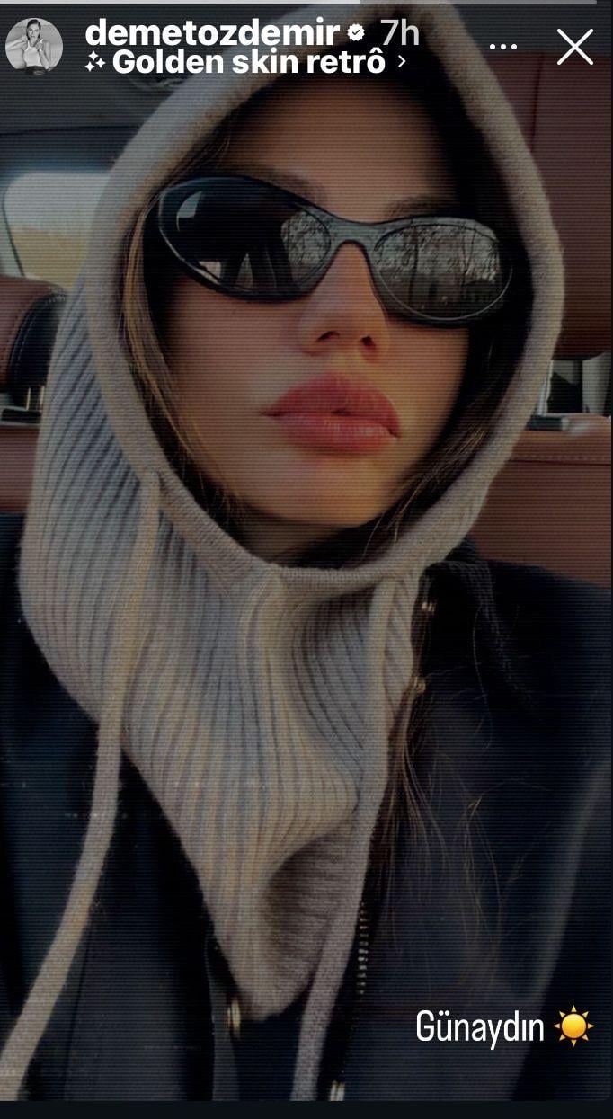 Örgü vizon balaklava  