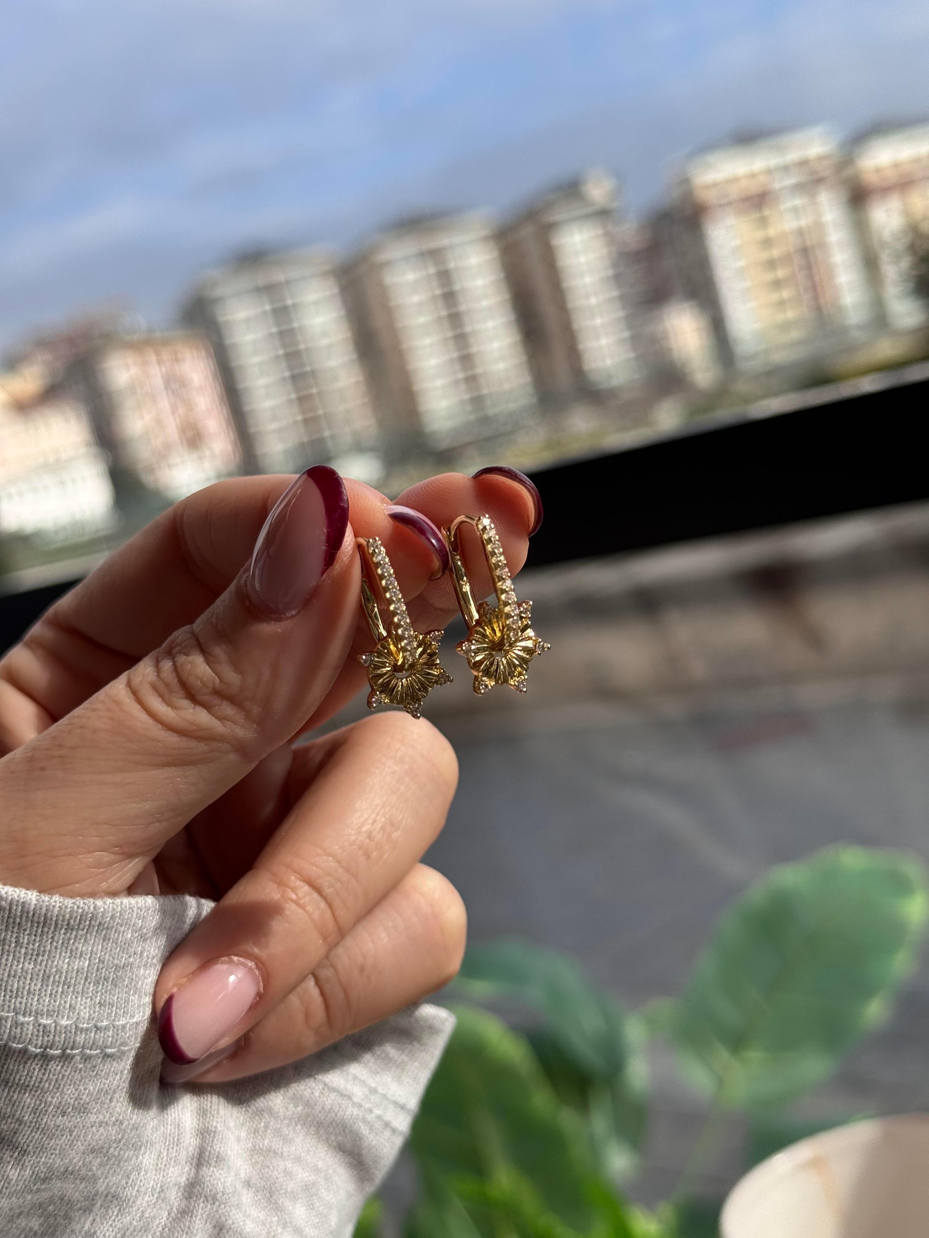 Özel Seri göçmen Küpe