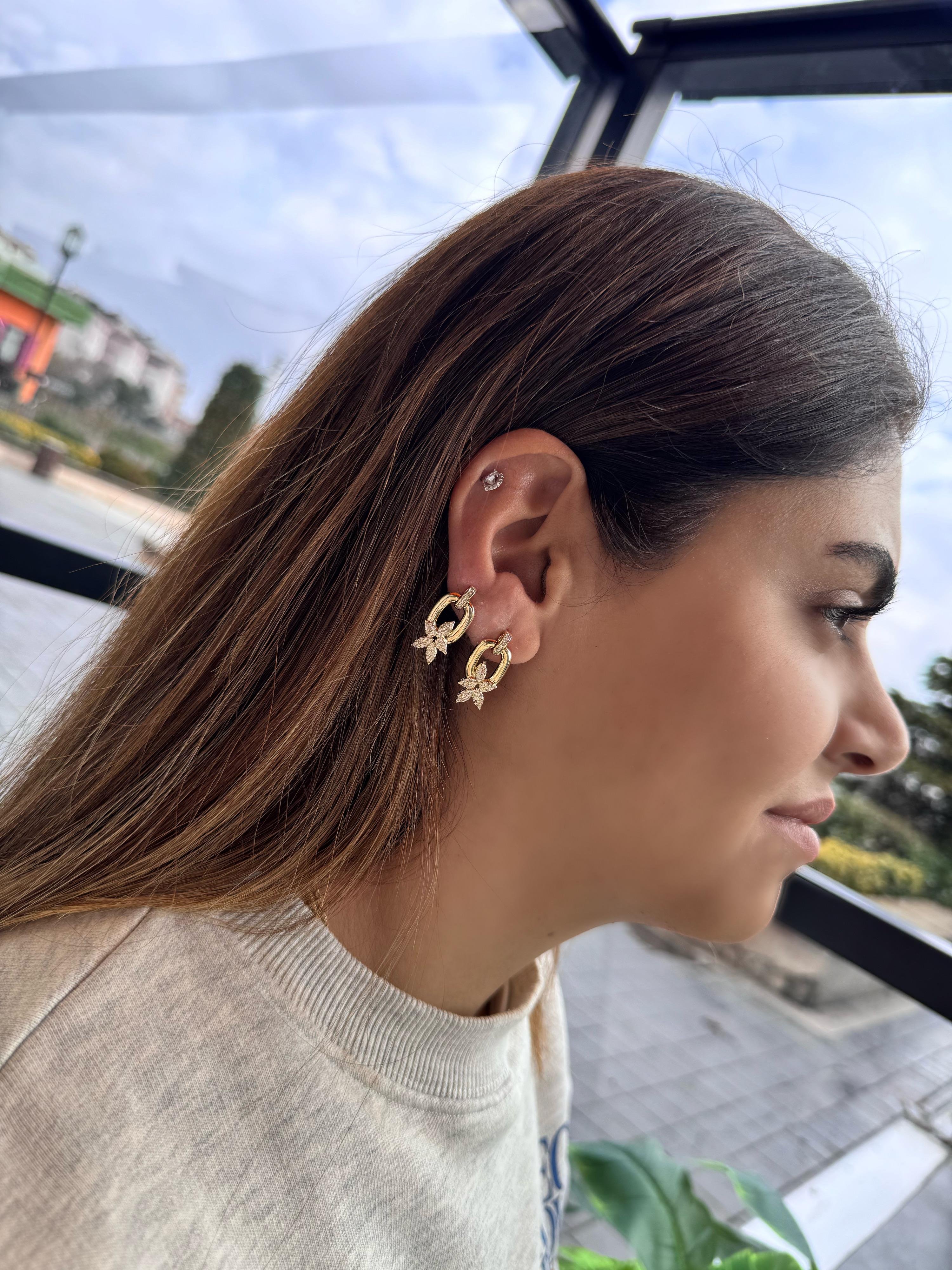 Özel Seri tasarım küpe