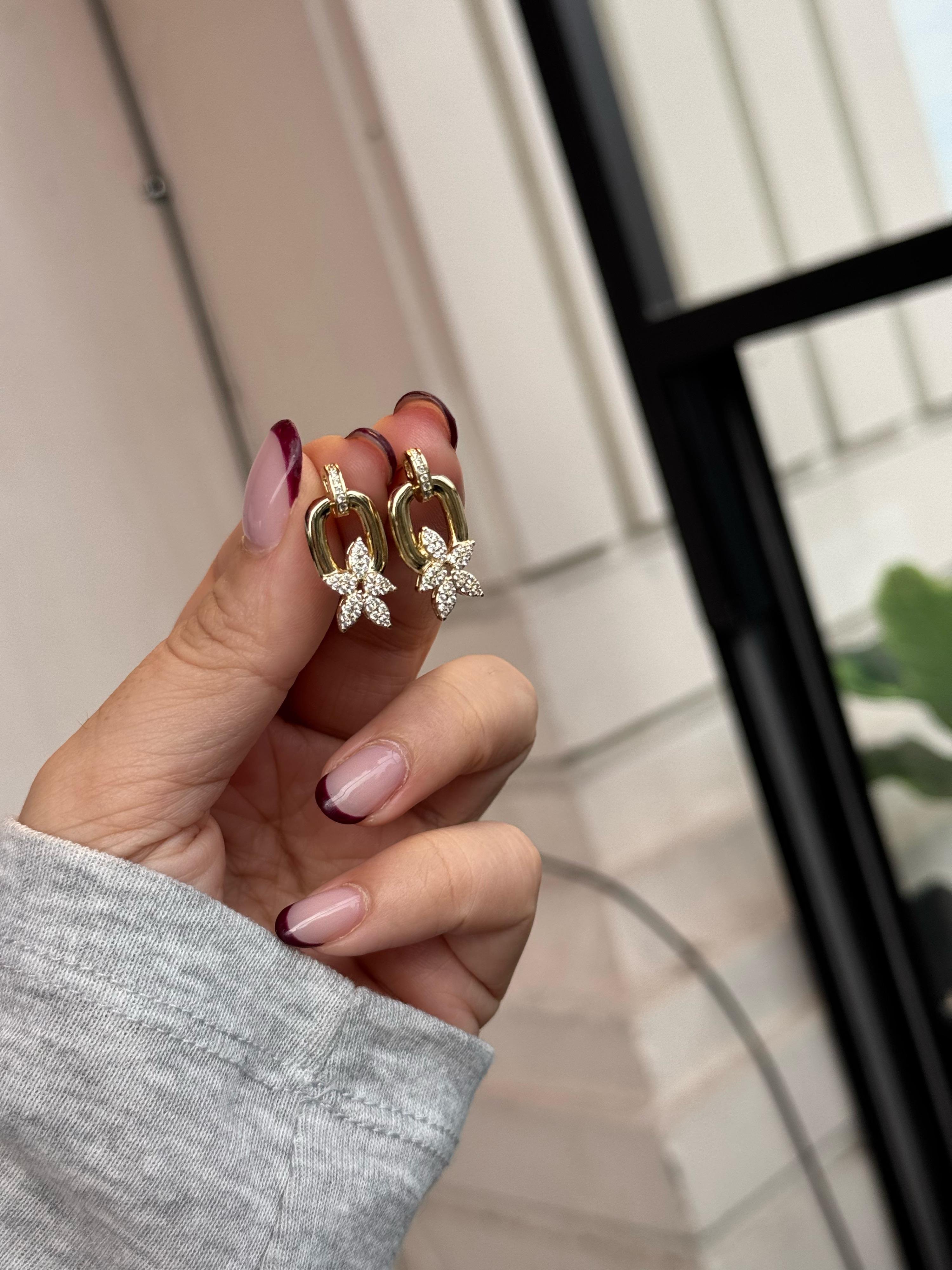 Özel Seri tasarım küpe