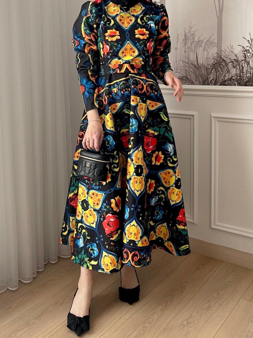 BEAUTE KAŞE ELBİSE