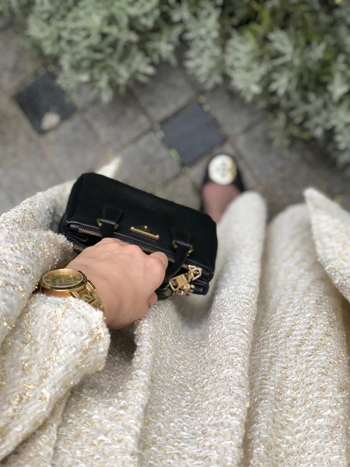 KREM CHANEL ELBİSE