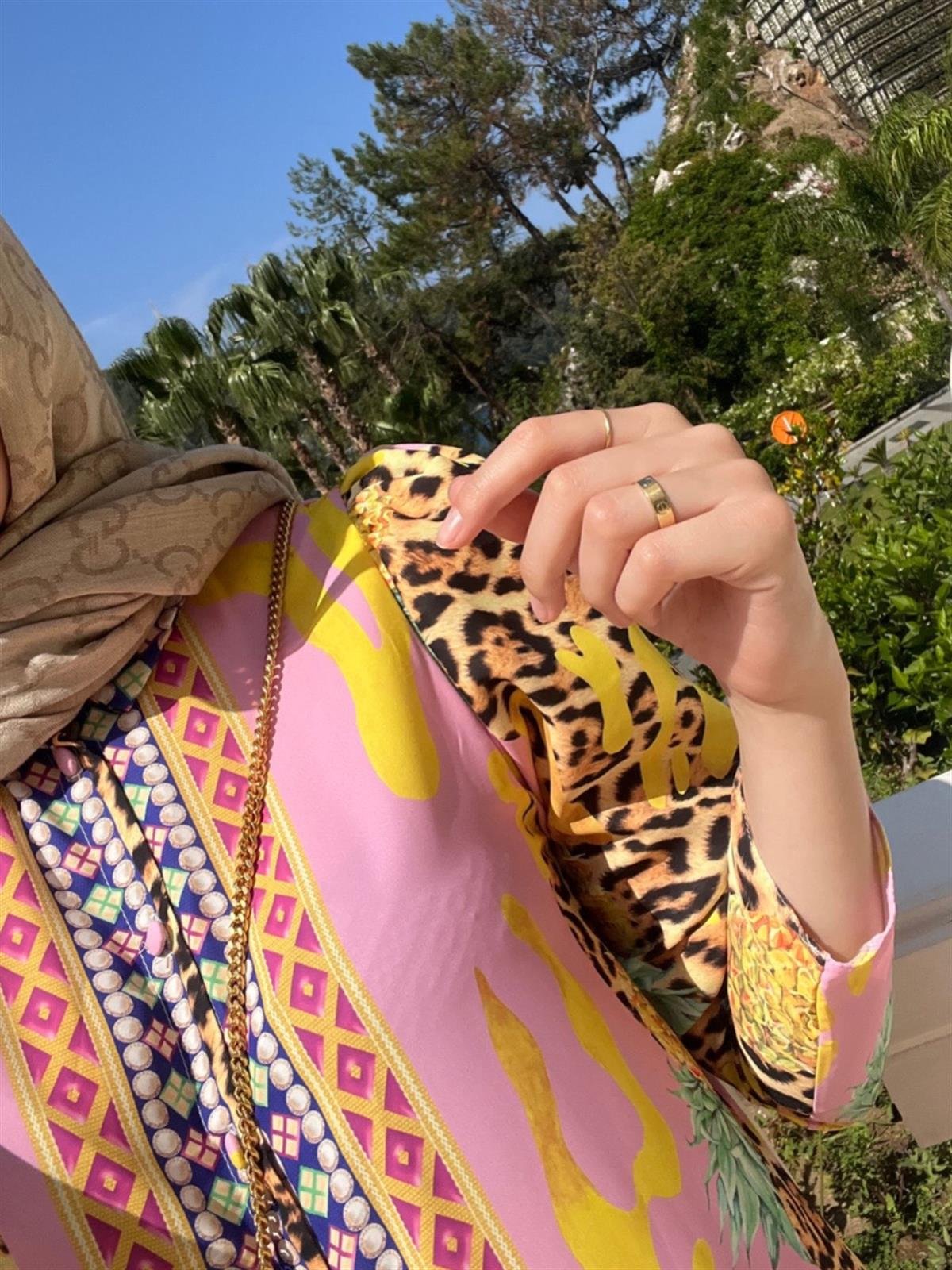 LEOPARD ELBİSE