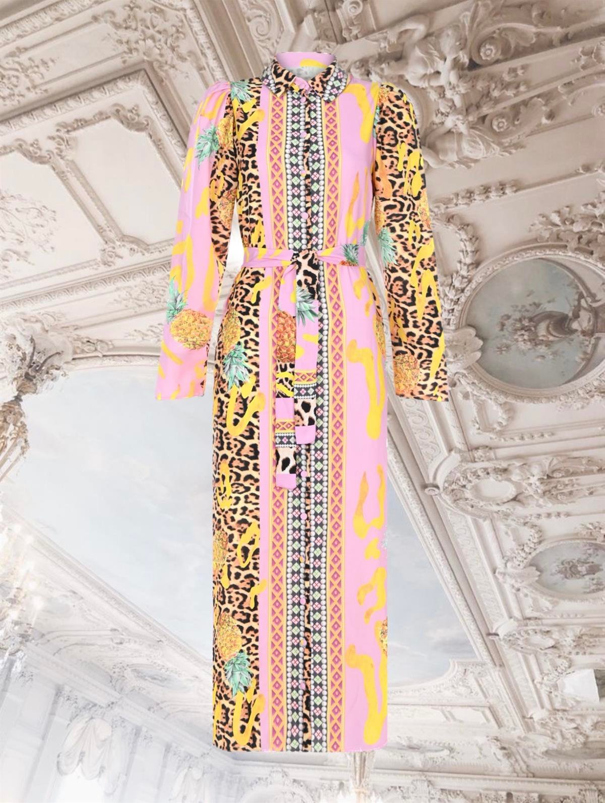 LEOPARD ELBİSE