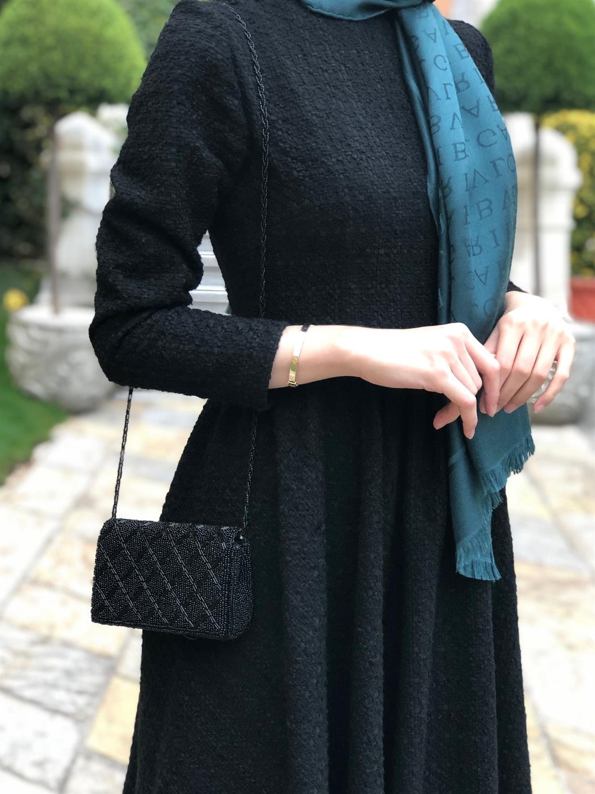 SİYAH CHANEL ELBİSE