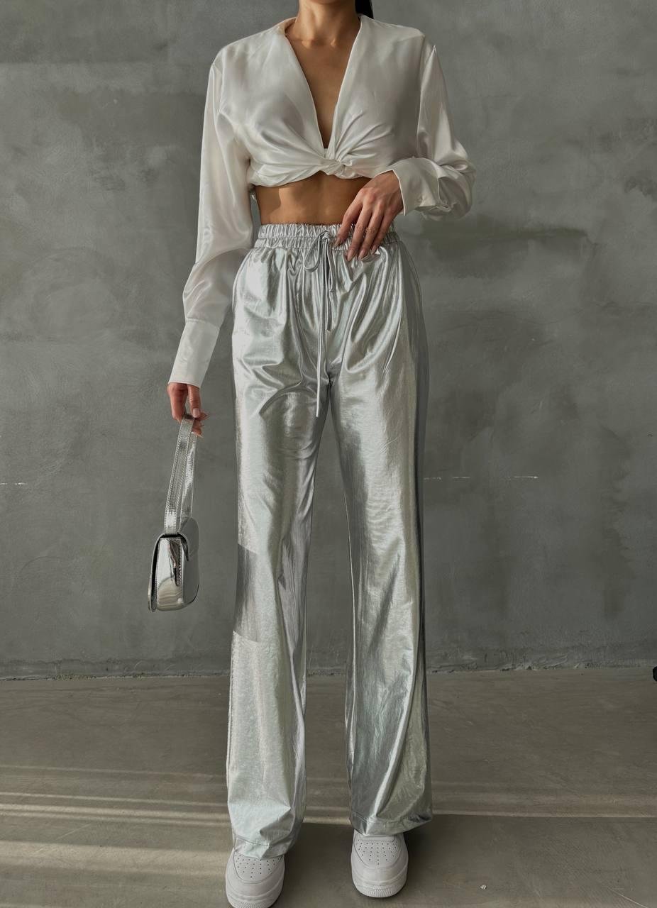 Amilya Silver Pantolon