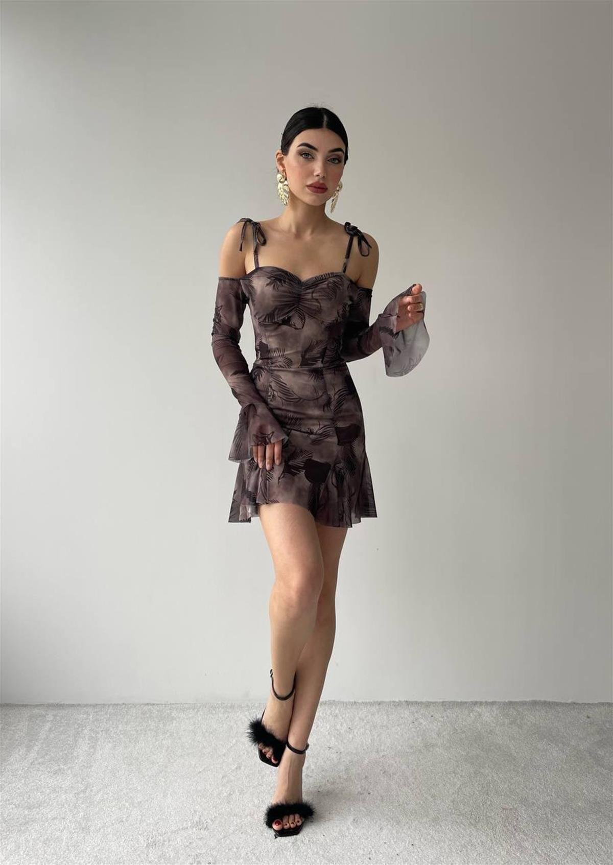 BAŞAK MİNİ ELBİSE 