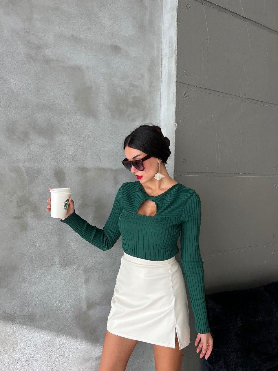 Dara Triko Kazak Yeşil