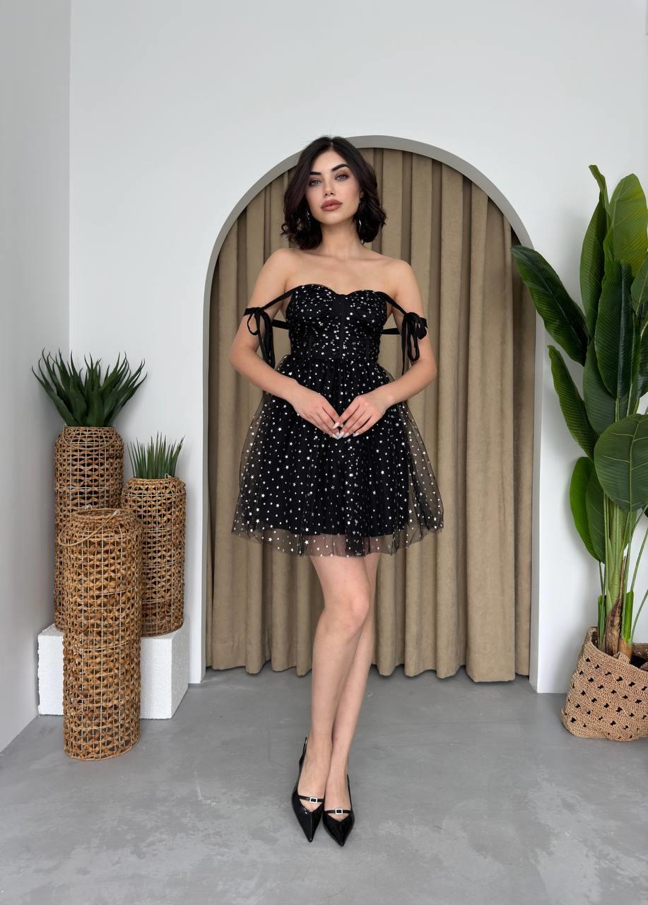 Edwin Yıldızlı Mini Elbise  | 