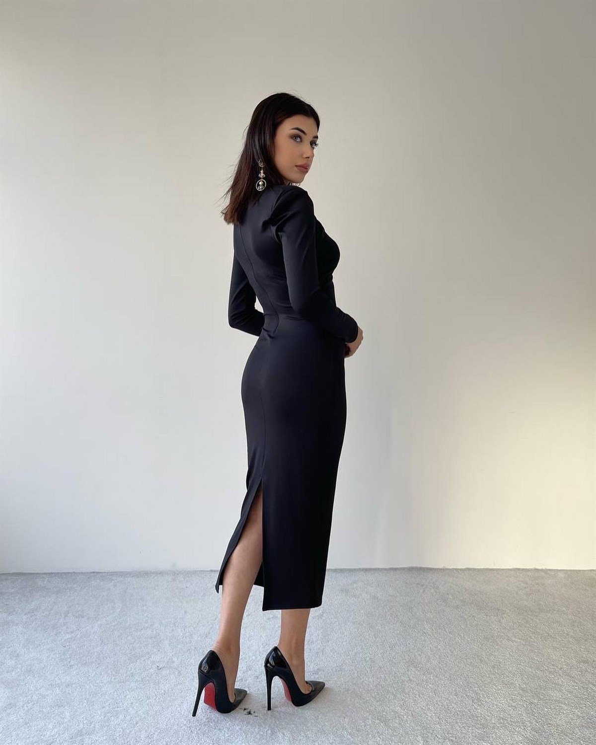 Elisa Elbise Siyah