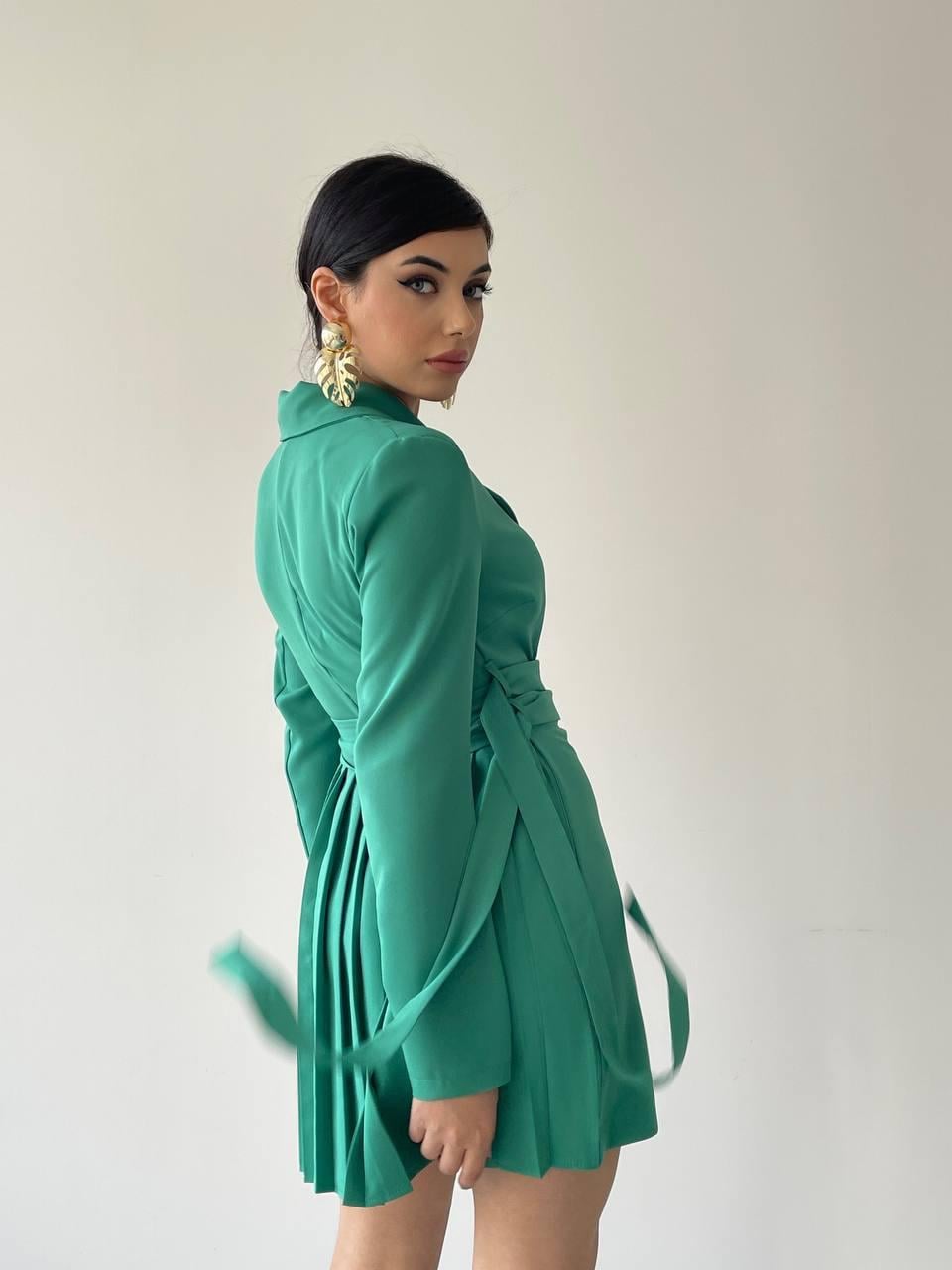 Jacob Mini Elbise Yeşil