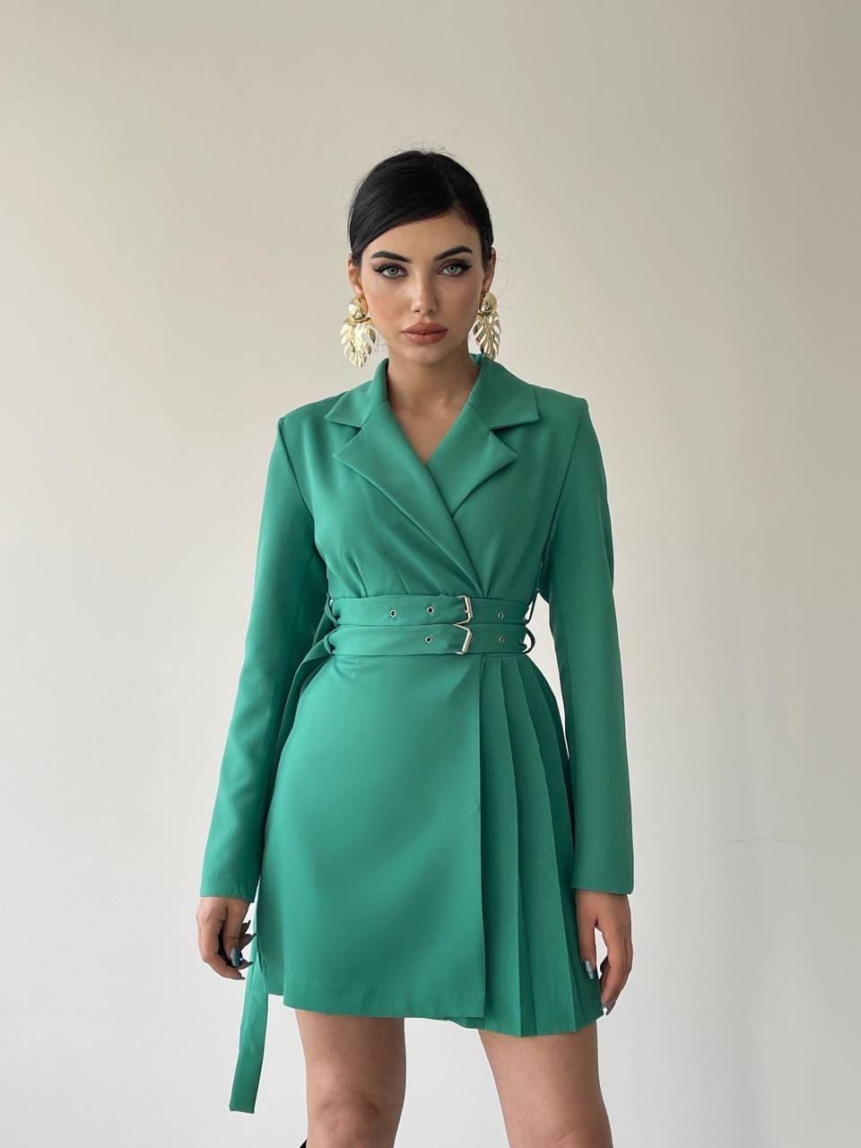 Jacob Mini Elbise Yeşil