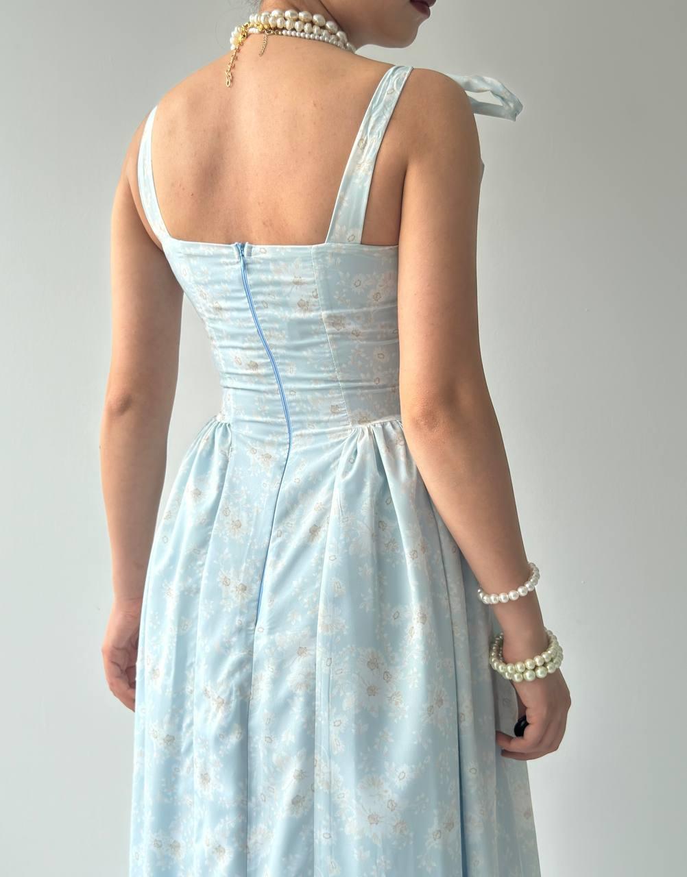 Kalın Askılı Çiçekli Daniel Elbise | 