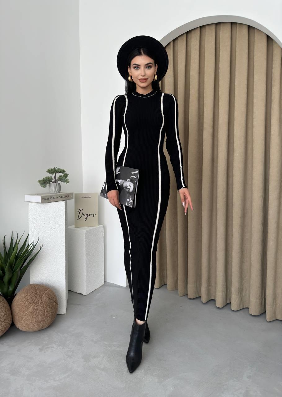 Kamila Triko Midi Elbise | 