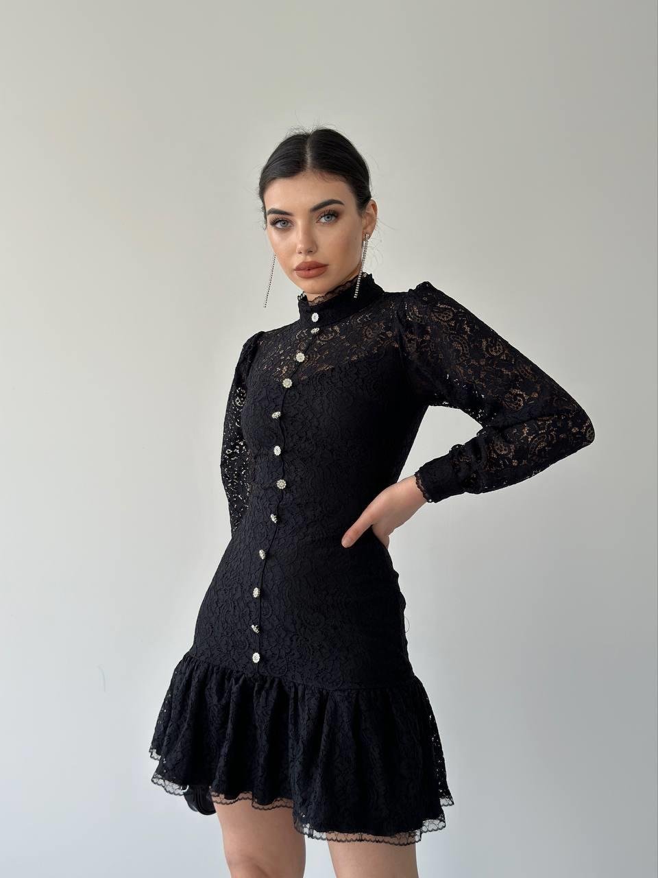 Maria Tasarım Dantel Elbise  | 
