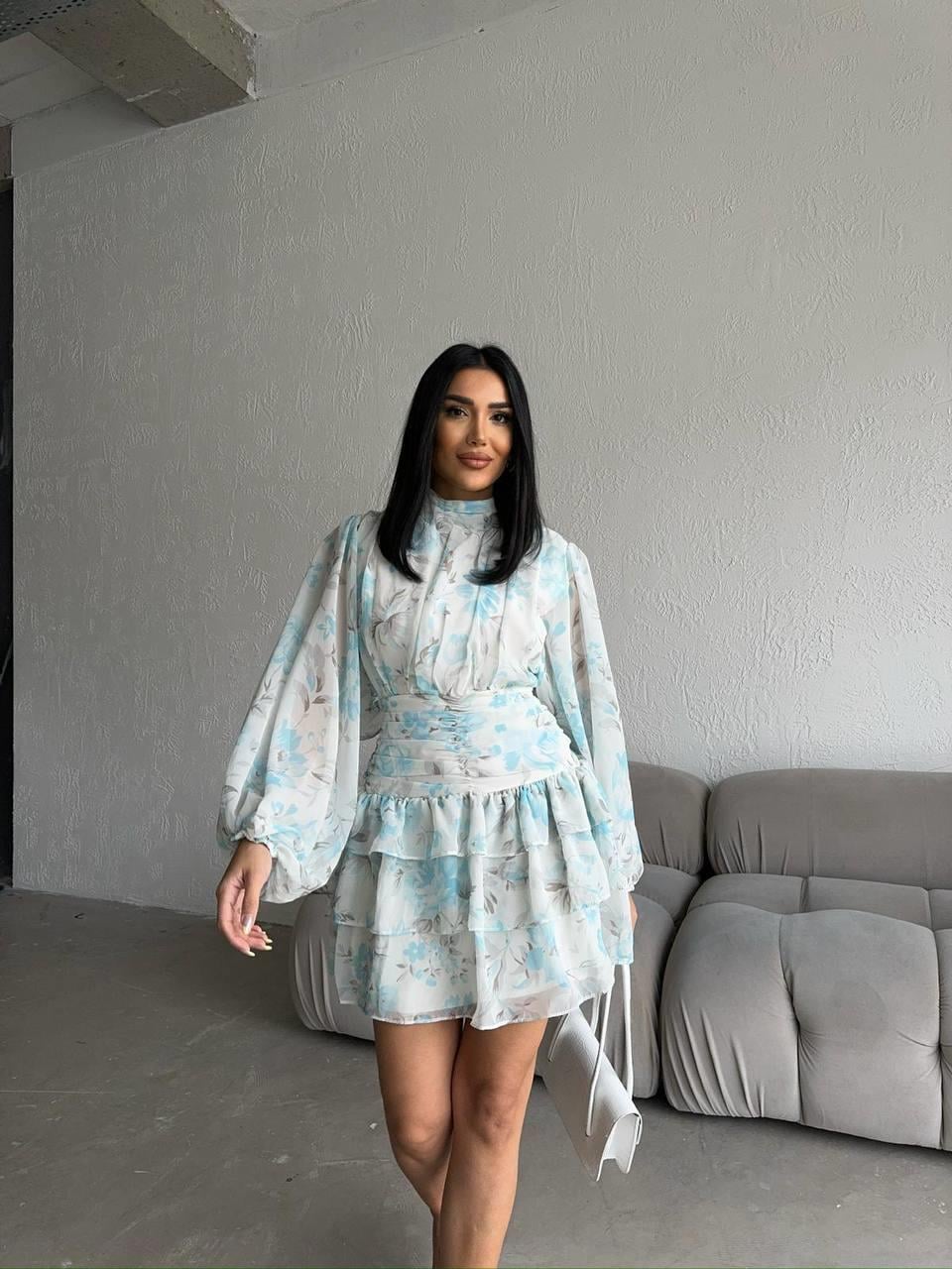 Mia Şifon Mini Elbise | 
