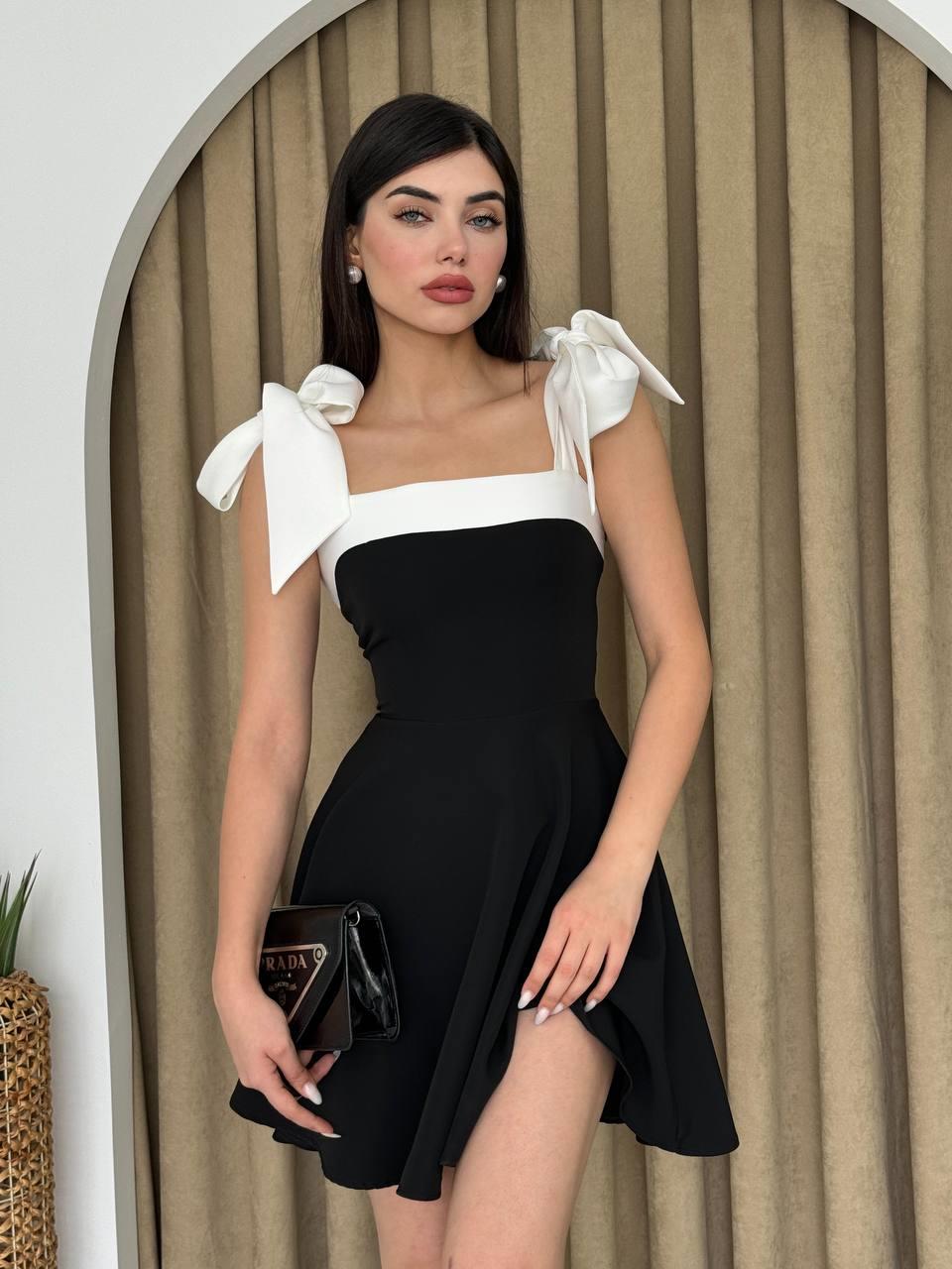 Rosalie Kalın Askılı Mini Elbise | 