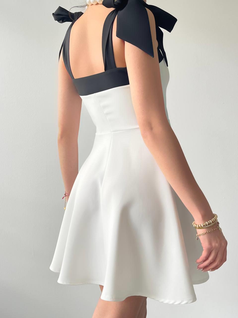 Rosalie Kalın Askılı Mini Elbise | 