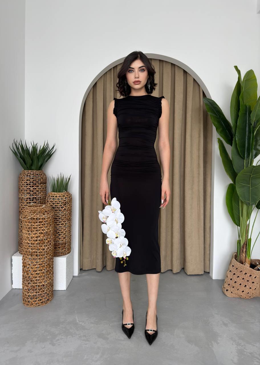Sandy Midi Elbise | 
