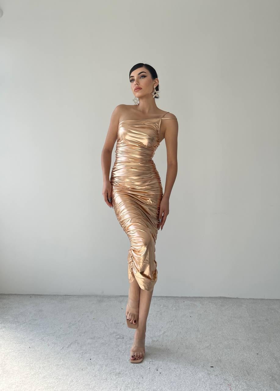 Shine Gold Elbise 