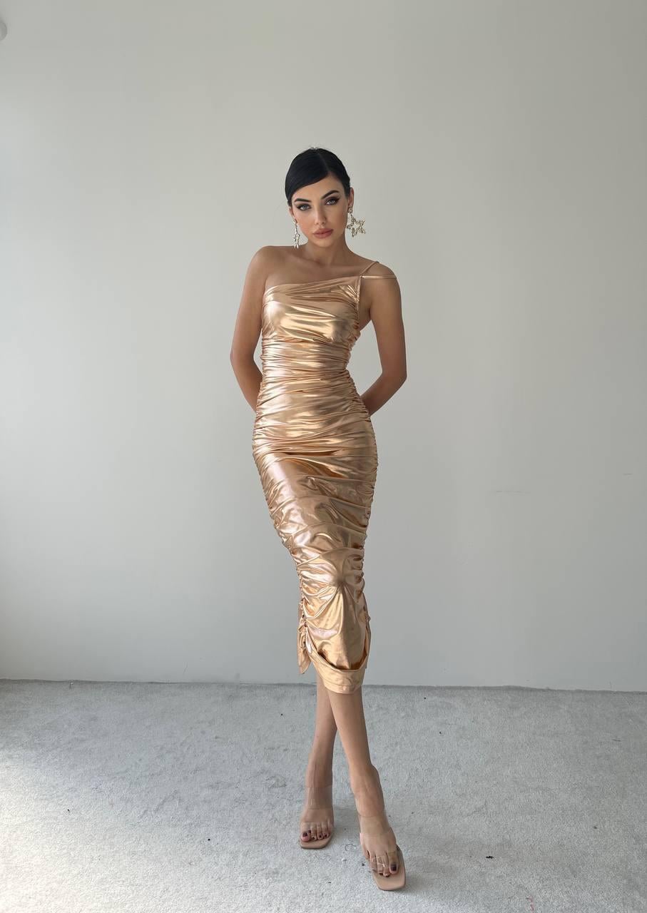 Shine Gold Elbise 