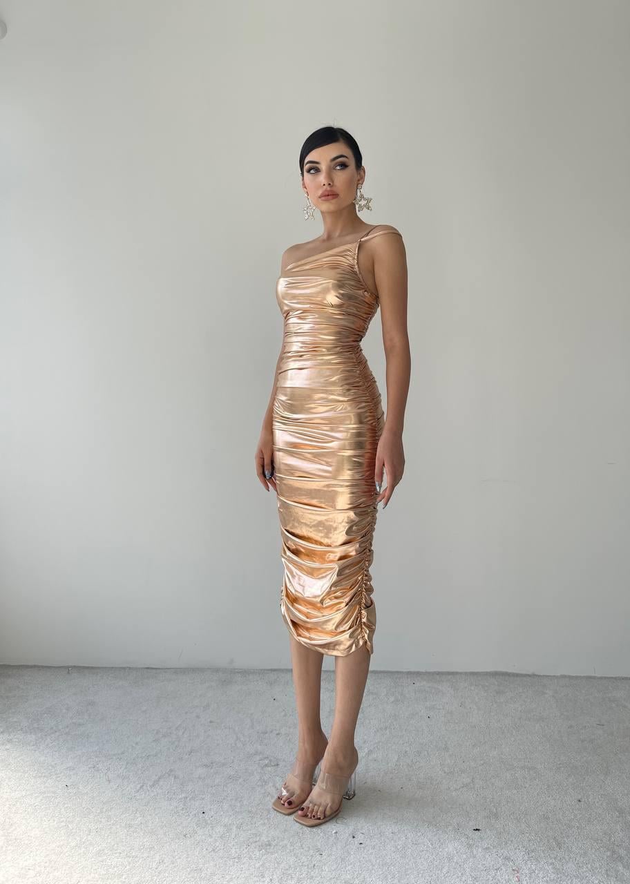Shine Gold Elbise 