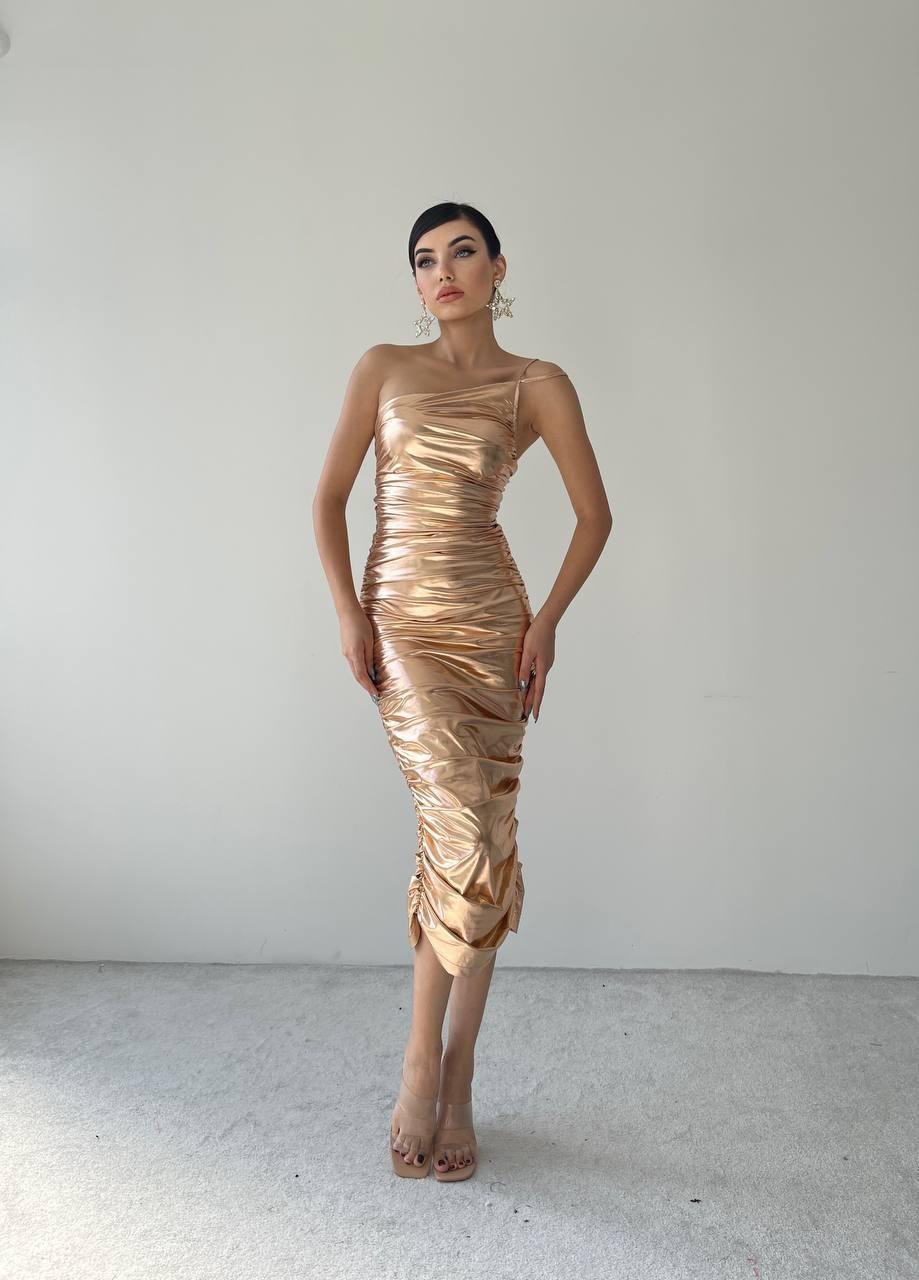 Shine Gold Elbise 