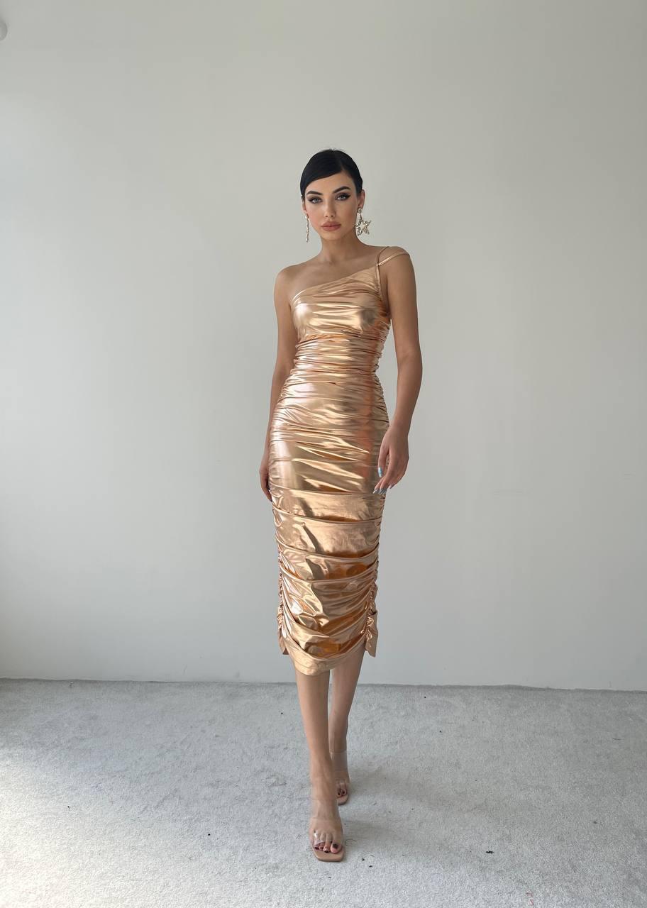 Shine Gold Elbise 