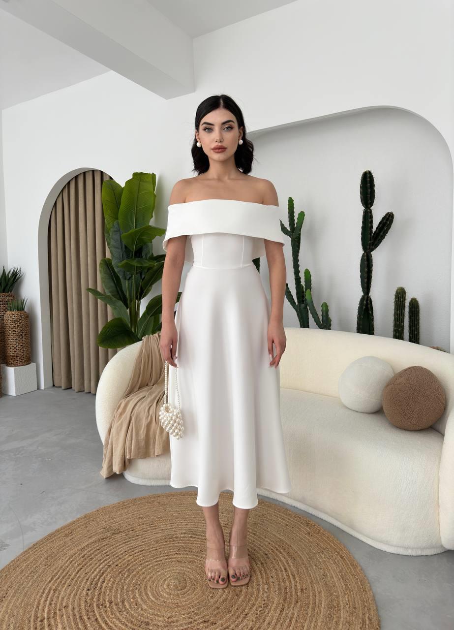 Silvain Madonna Midi Elbise | 