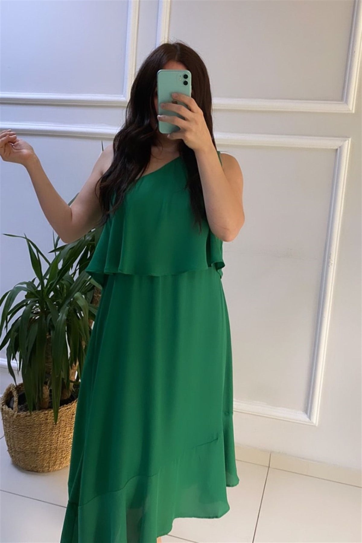Tek Omuzlu Sifon Elbsie