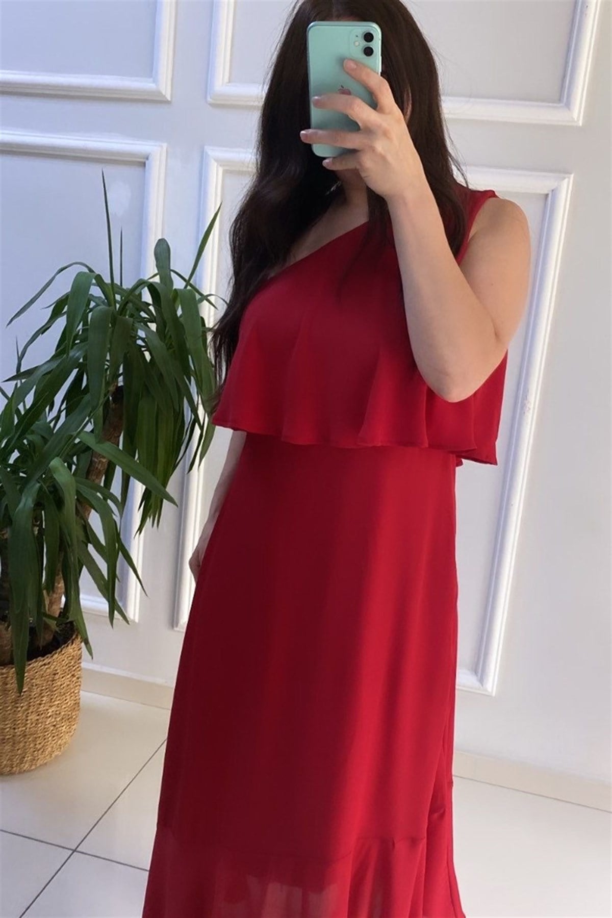 Tek Omuzlu Sifon Elbsie
