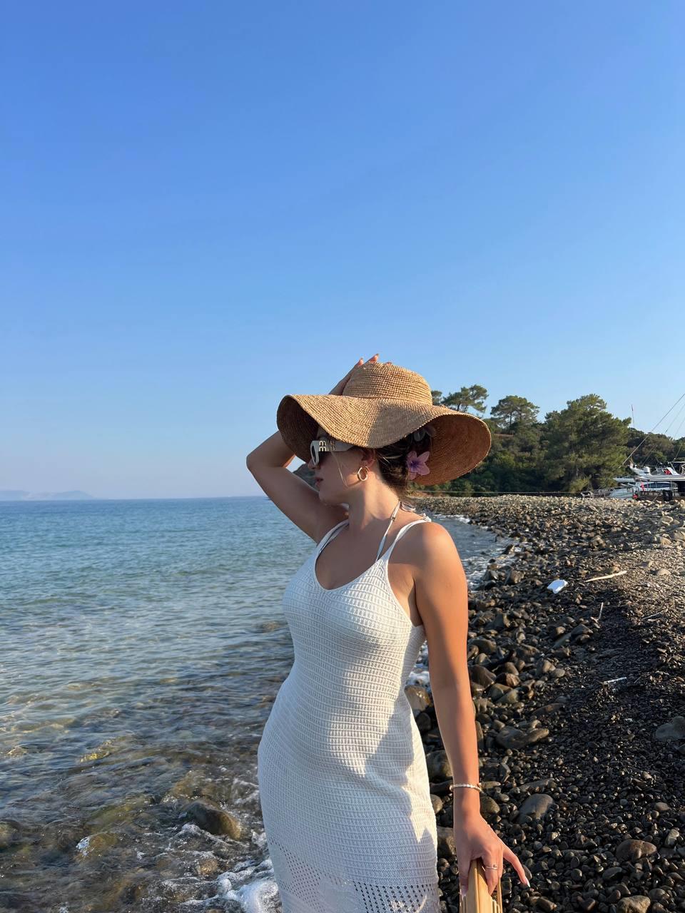Triko Plaj Elbisesi  | 