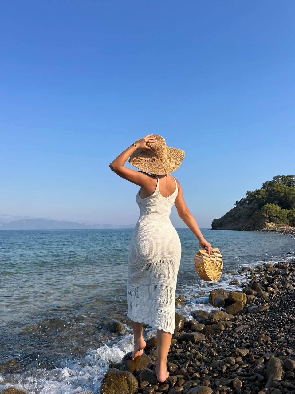 Triko Plaj Elbisesi  | 