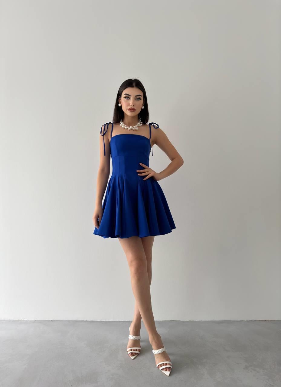 Violet Kiloş Mini Elbise | 