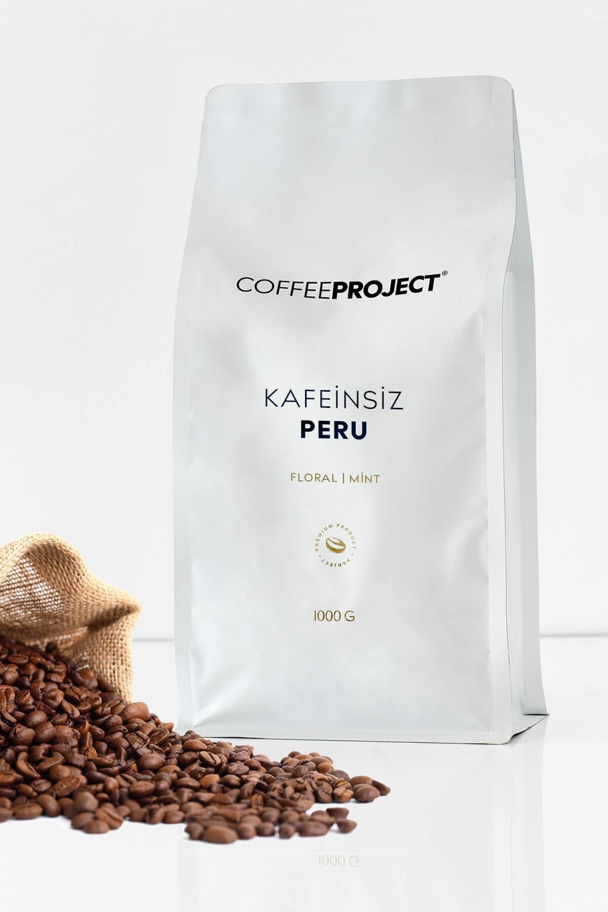 1 Kg Peru - Kafeinsiz Kahve [Decaf]
