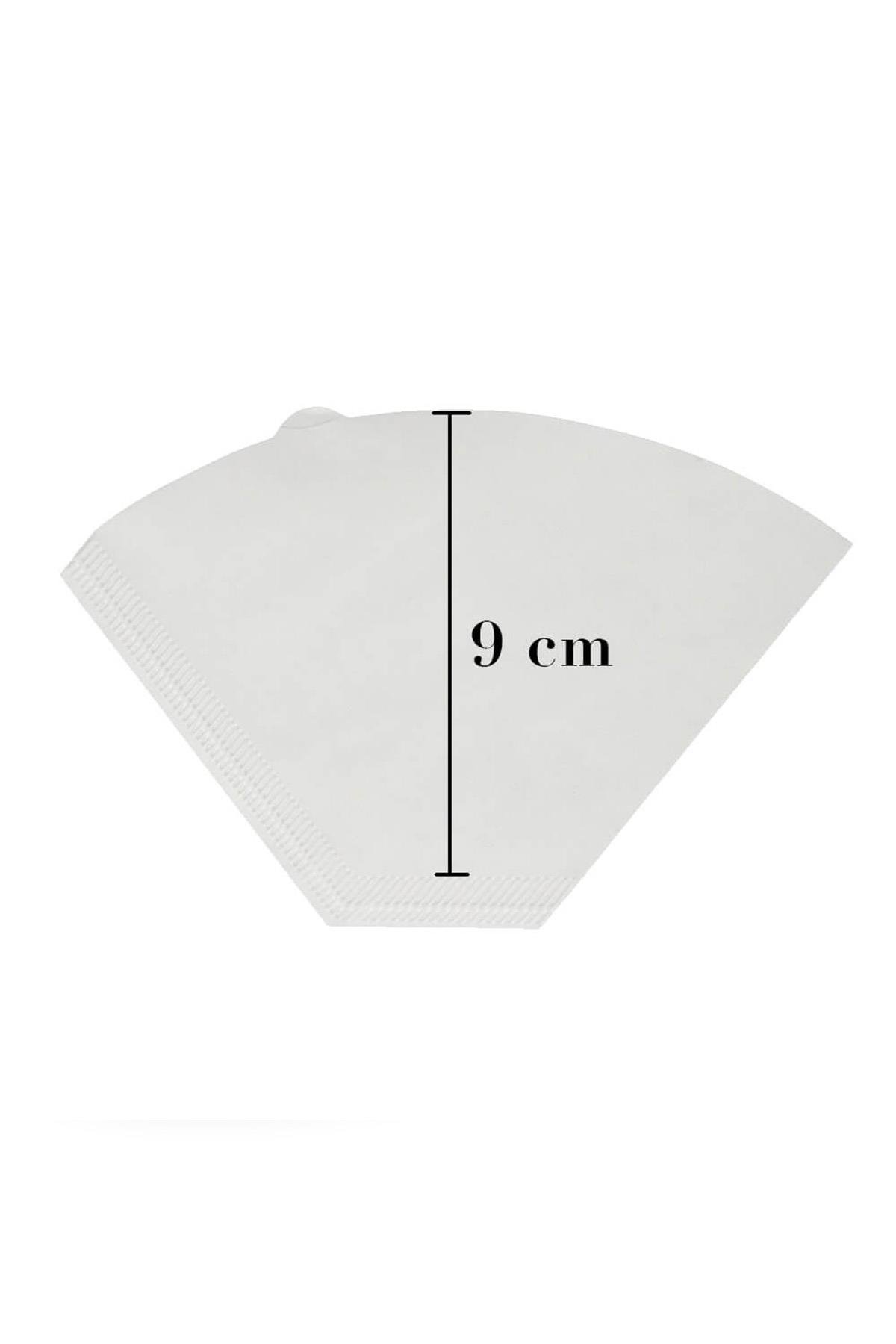 Caffeo Kahve Filtre Kağıdı Beyaz 1x4 | 40 Adet