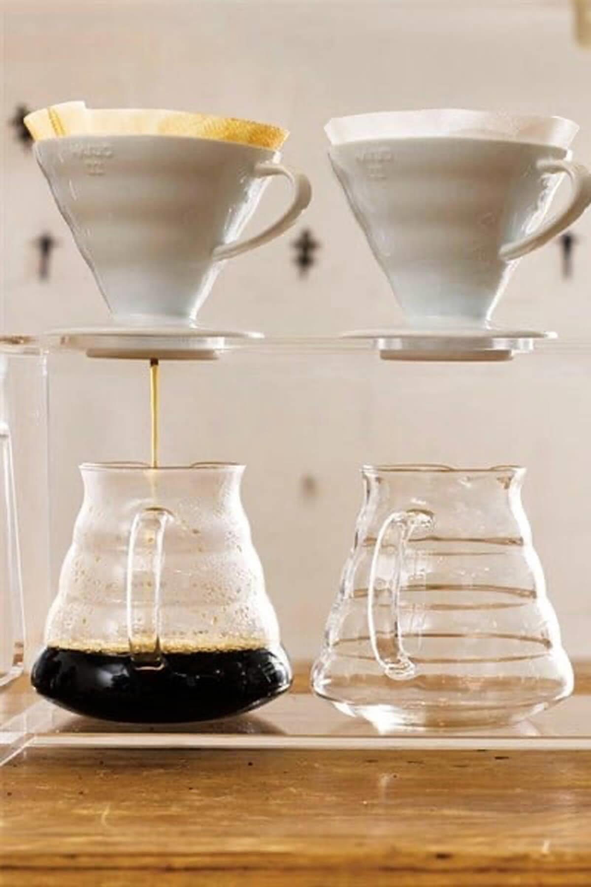 Hario - V60 No:02 Seramik Dripper | Beyaz