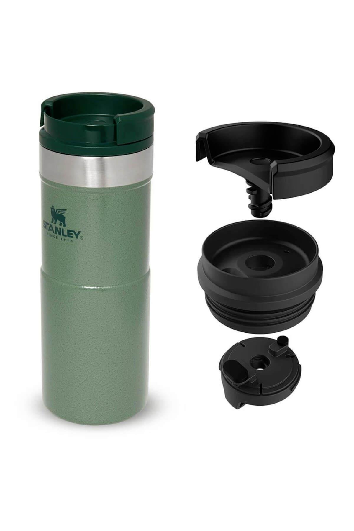 Stanley Klasik Neverleak Termos Bardak 0.47 lt / 16 oz. - Yeşil - Hammertone Green | 10-09851-006