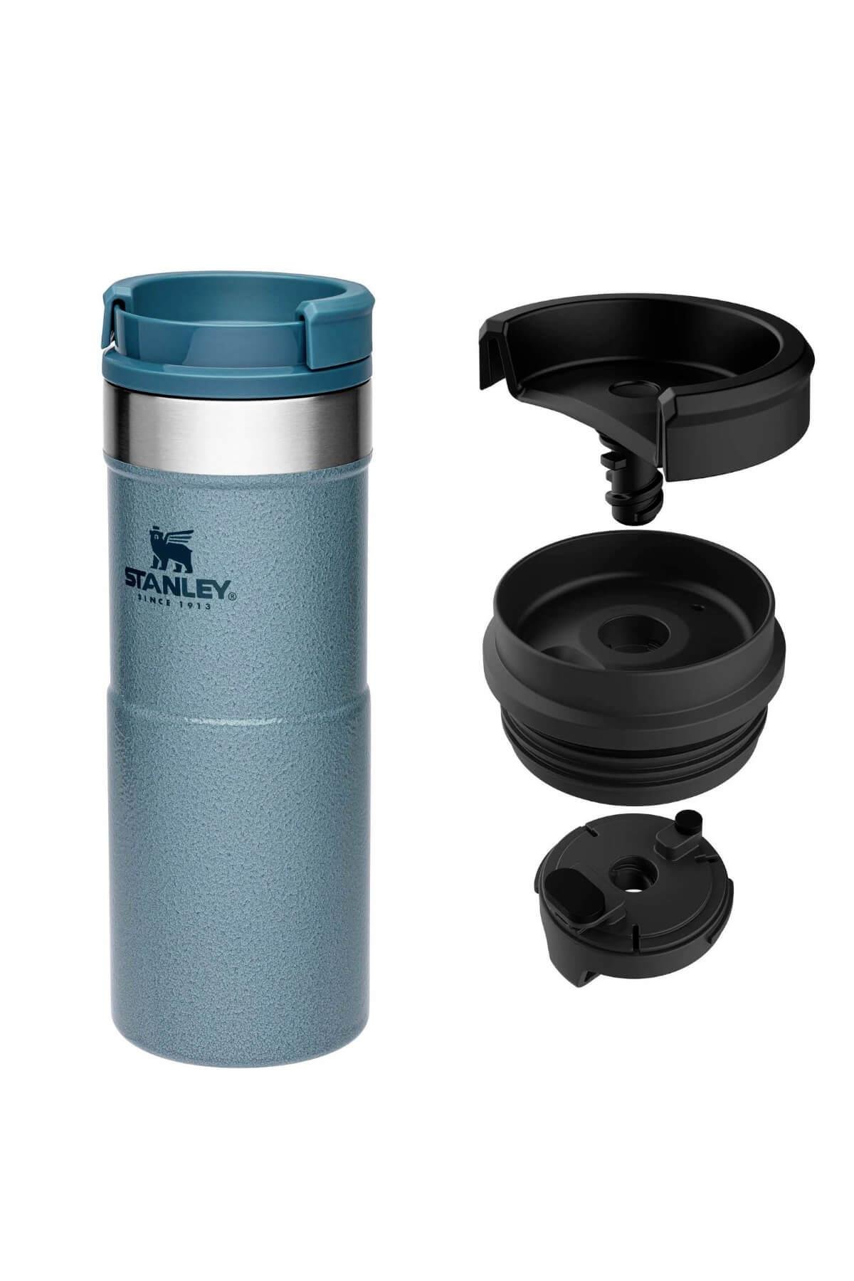 Stanley Klasik Neverleak Termos Bardak 0.47 lt / 16 oz. - Mavi - Hammertone ice | 10-09851-009
