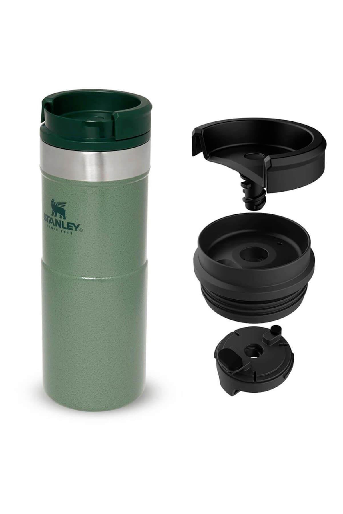 Stanley Klasik Neverleak Termos Bardak 0.35 lt / 12 oz. - Yeşil - Hammertone Green | 10-09855-006