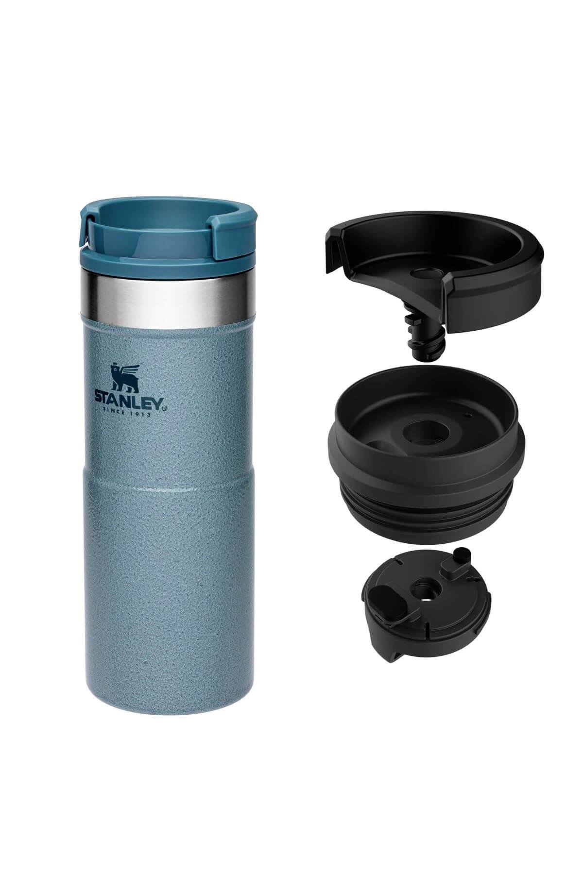 Stanley Klasik Neverleak Termos Bardak 0.35 lt / 12 oz. - Mavi - Hammertone ice | 10-09855-009