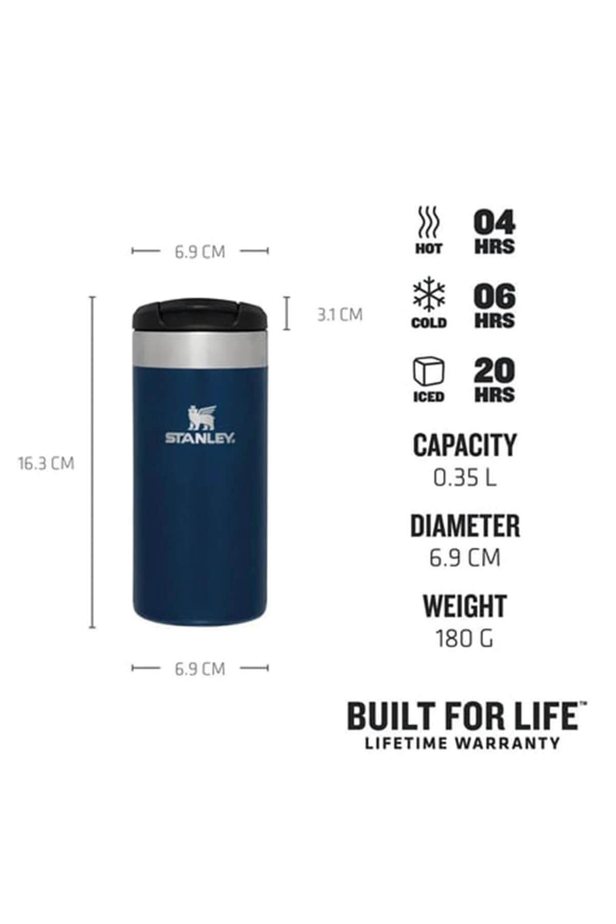 Stanley The AeroLight™ Transit Mug 12 OZ - 0.35L - Royal Blue Metallic - Metalik Mavi | 10-10788-074