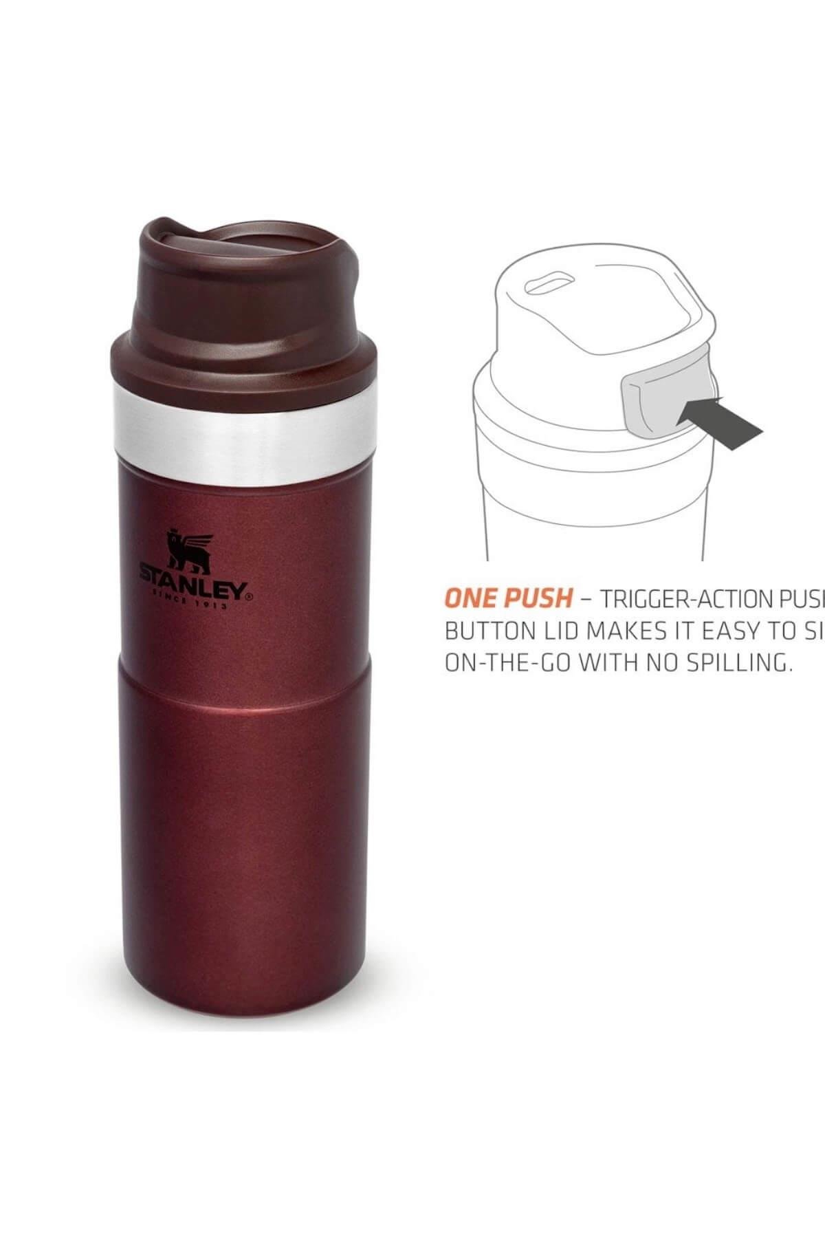 Stanley Trigger Action 0.47 Lt / 16 oz. Termos - Bordo - Wine | 10-06439-120