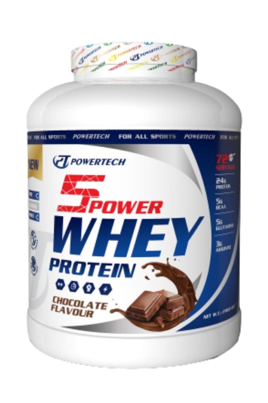 5Power Whey Protein Tozu 72 Servis 2160 gr