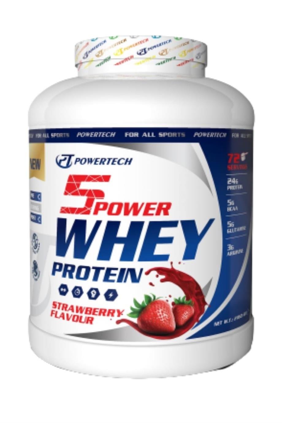 5Power Whey Protein Tozu 72 Servis 2160 gr