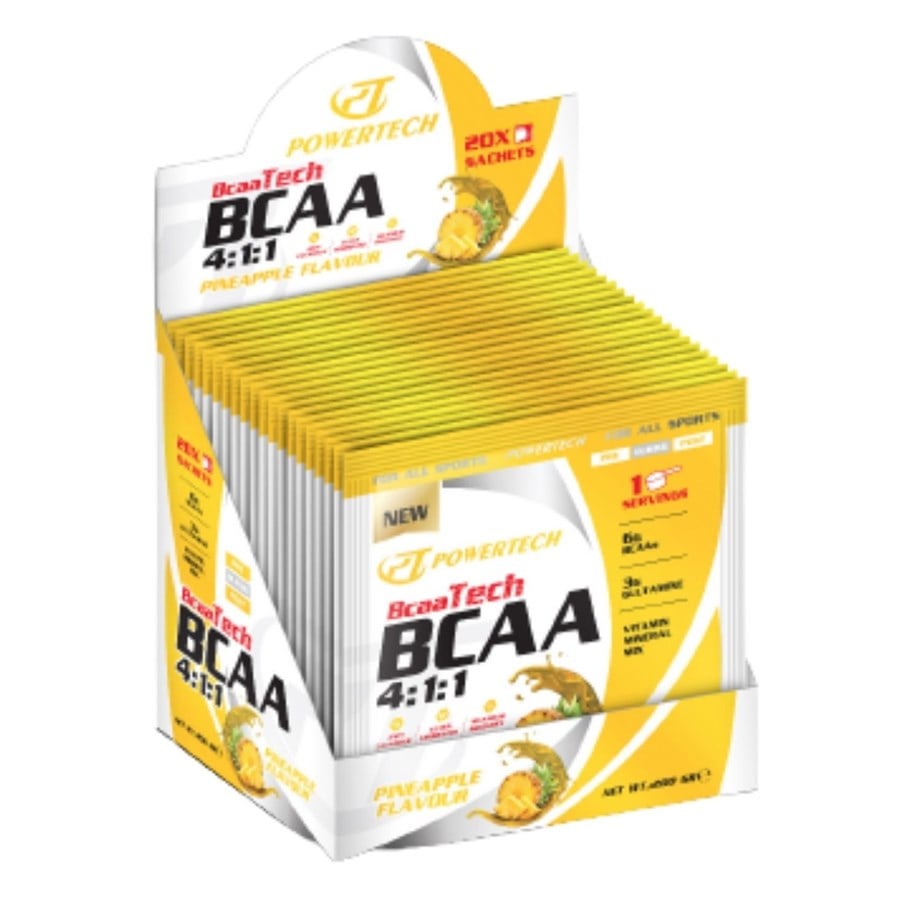 BCAATech BCAA 20 Sachets Ananas Aromalı